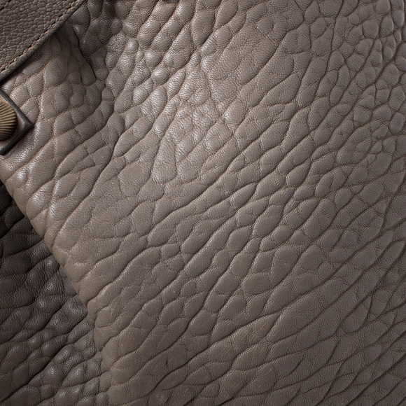 ALEXANDER WANG Taupe Textured Leather Diego Bucket Bag - Picture 5 of 9